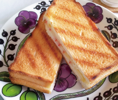 りんごのホットサンド