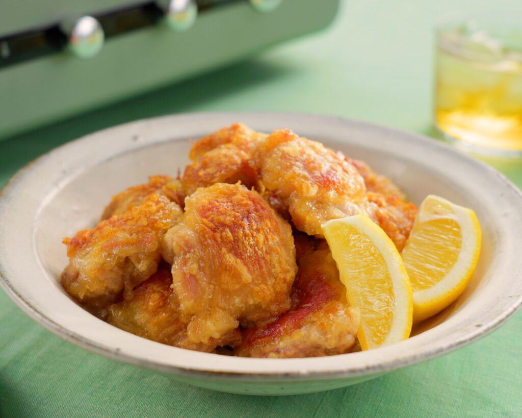 揚げない鶏のから揚げ